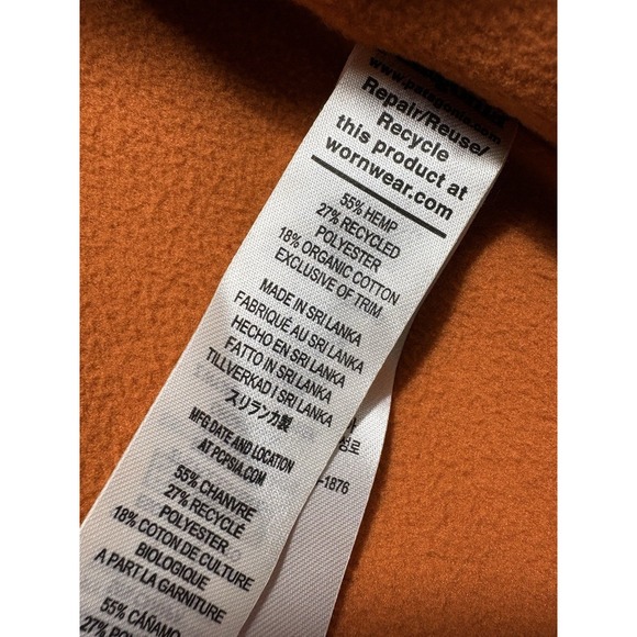 Patagonia Iron Forge Fleece Lined Jax Shirt Barn Ranch Jacket Men's M Brown NWT - Picture 5 of 10